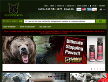 Tablet Screenshot of blackfoxtactical.com